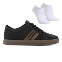 Kit Tênis Mormaii Urban Stripe 3 Masculino + Par de Meia
