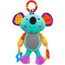 Pelúcia Baby Coala Atividades Sensorial Com Mordedor