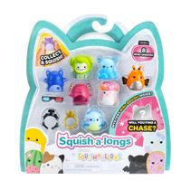 Squishmallows, Pack 8 Bonecos Squish-A-Longs 2Cm - Bessie