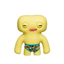 Mini Boneco Colecionável Fuggler 6cm - Squidge Amarelo