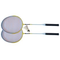 Kit Badminton Com 2 Raquetes, 1 Peteca