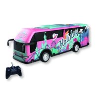 ONIBUS COM CONTROLE REMOTO ROSA (RC25148) - ZIPPY TOYS