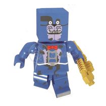 Brinquedo Boneco Bloco De Montar Five Nights At Freddy´s Compatível Com Lego - Nightmare Bonnie
