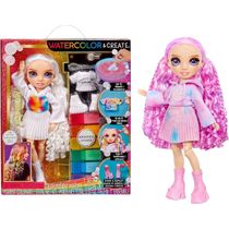 Boneca Rainbow High Criar Aquarela Olhos Roxos - MGA
