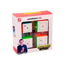 Cubo Mágico Kit Com 4 - Qiyi