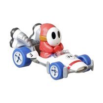 Carrinho Mario Kart Hot Wheels 1:64 Mattel Gbg25 Shy Guy B Dasher