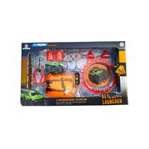 Carrinho Brinquedo Key Launcher Lançador Chave Polibrinq