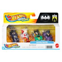 Pack c/ 4 Miniaturas em Metal Hot Wheels RacerVerse - 1/64 - Mattel