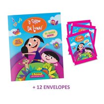 O SHOW DA LUNA 2025 - Álbum Capa Cartão + 12 Envelopes