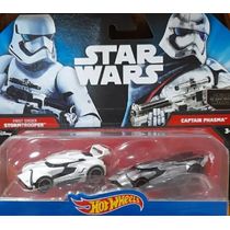 Hot Wheels Star Wars - First Order Stormtrooper & Captain Phasma