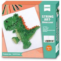 Kit Faça Você Mesmo DIY Raposa de Linhas, Idade Recomendada 9 ou mais, LAMIORM SAK 001, Vermelho