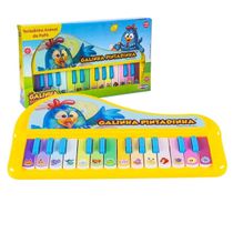Galinha Pintadinha Teclado Infantil Holográfico Da Popó Original, Yes Toys, Pianinho De Brinquedo