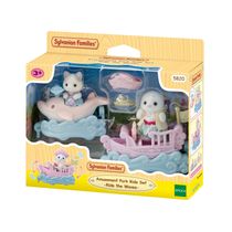 Sylvanian Families Conjunto Atrações Aviao Trem Panda Coelho