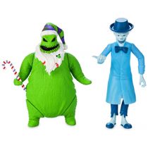Conjunto de Bonecos de Ação Oogie Boogie e Ezra da Disney Store - Mansão Assombrada Holiday