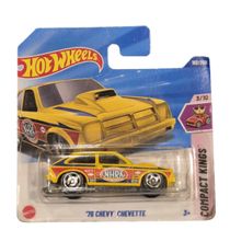 Carrinho Hot Wheels 1:64 Lote D 2025 76 Brazilian Chevette Hatch HYX37 Original 1magnus
