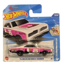 Carrinho Hot Wheels 1:64 Lote D 2025 74 Brazilian Dodge Charger HYX20 Original 1magnus