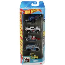 Hot Wheels Kit Com 5 Carrinhos - Tooned - Mattel 1806/JBJ85