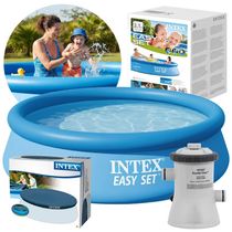 Piscina Inflavel Easy Set 3.853L + Filtro + Capa 220v Intex