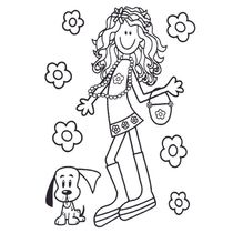 Kit Pintura Em CamisetaMeninaTamanho P De 4 A 6 Anos