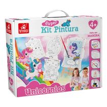 Super Kit Pintura Unicórnios 2563 Brincadeira De Criança