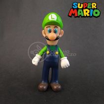 Kit Boneco Luigi Articulado Super Mario 13Cm + Caneca 350Ml