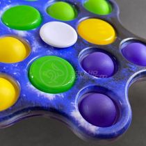 Hand Spinner Pop It Com Luz Led Anti Azul