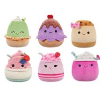 Squishmallows Pelúcia Perfumada Doces Surpresa Mystery Squad