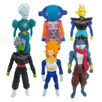 Kit 6 Bonecos Dragon Ball Super 15Cm