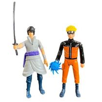 Kit 4 Bonecos Action Naruto Shippunden Kakashi Minato Sasuke