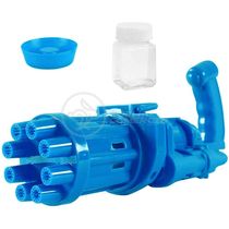 Máquina Elétrica Lança Bolhas Sabão Azul