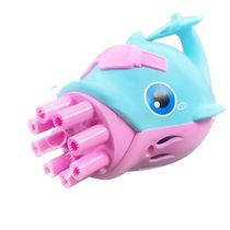 Golfinho Bolhudo Bolhas Sabão Criança Infantil - Rosa E Azul