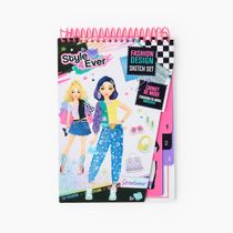 Style 4 Ever Fashion Designer Sketch Streetwear FUN F0193-8