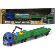 Caminhão Transportador de Carga Volvo / Scania - Freight Haulers - Maisto