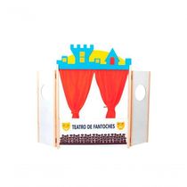 Brinquedos Educativos - Teatro De Fantoches 86x62x5cm