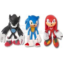 Cartela Sonic The Hedgehog 3 Bonecos Miniaturas Sonic Knuckles E Werehog Action Figure Brinquedo