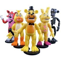 Kit 6 Bonecos Bonequinhos Five Nights At Freddy 's Fnaf Nº7