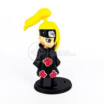 Boneco Action Figure Brinquedo Miniatura Deidara Akatsuki Colecionáveis Naruto Shippuden