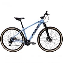 Bicicleta Aro 29 Ksw Xlt 24v Freio A Disco Suspensão Mountain Bike Alumínio - Azul Tam.21