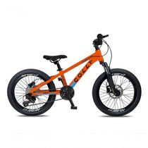 Bicicleta Aro 20 Colli Dublin Shimano 8v Laranja Neon