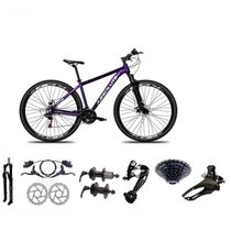 Bicicleta Aro 29 Absolute Nero 5 Freio Hidráulico K7 27v Garfo Com Trava - Roxo Tam.13