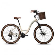 Bicicleta Colli Munique Aluminio Aro 29 Disco-shimano 21v Tamanho Do Quadro 17 Bege Retrô