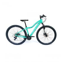 Bicicleta Aro 29 Absolute Hera Feminina 24v Freios A Disco Hidráulicos Garfo Suspensão - Verde Tam.17