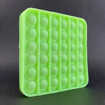 Pop It Brilha No Escuro Quadrado Anti Verde