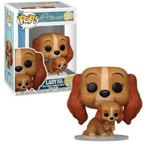Funko Pop Disney Lady And The Tramp 1553 Lady With Puppy