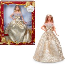 Boneca Barbie Coleção Holiday Loira 2025 Mattel - JBH95