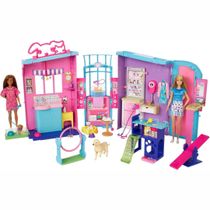 Barbie Babá de Animais de Estimação c/ 2 Bonecas HRG81