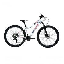 Bicicleta Aro 29 Feminina Absolute Hera 2x9 Freios Hidráulicos Garfo Com Trava Alumínio - Branco Tam.15
