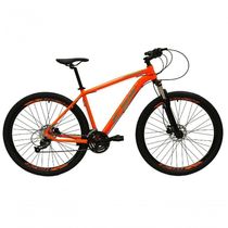 Bicicleta Aro 29 Ksw Xlt Alumínio 24v Câmbios Shimano Garfo Com Trava No Ombro - Laranja Tam.15
