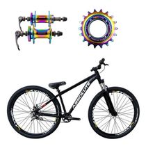 Bicicleta Aro 26 Absolute Nero 5 Preto Single Cubo E Catraca De Rosca Camaleão