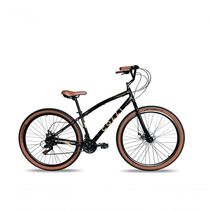 Bicicleta Aro 29 Colli Vancouver Confort 21 Marchas Freio A Disco Preto